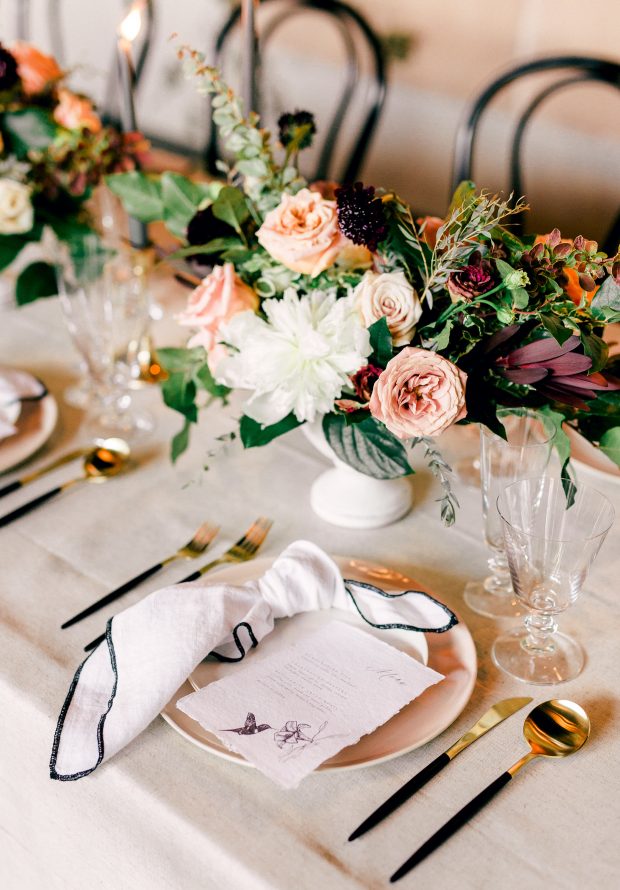 melissa-delorme-emerson-james-rental-modern-party-rental-flatware-black-white-pink-wedding