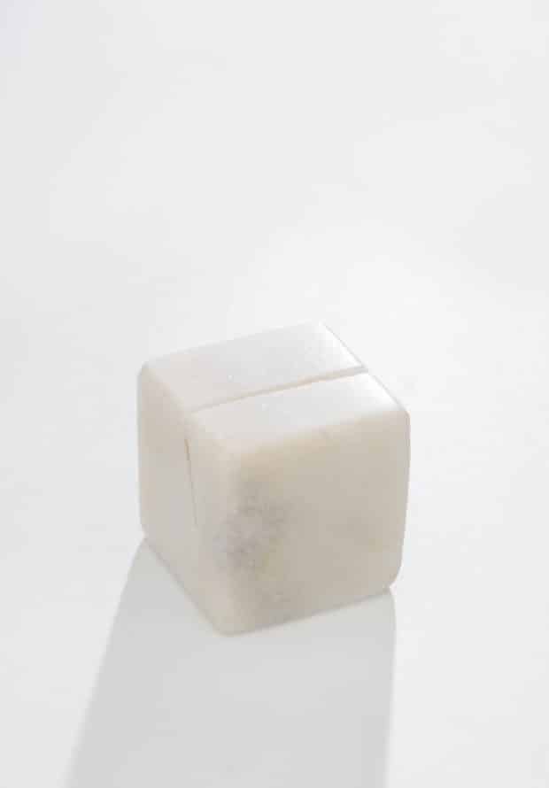 Marble Cube Place Card / Table Number