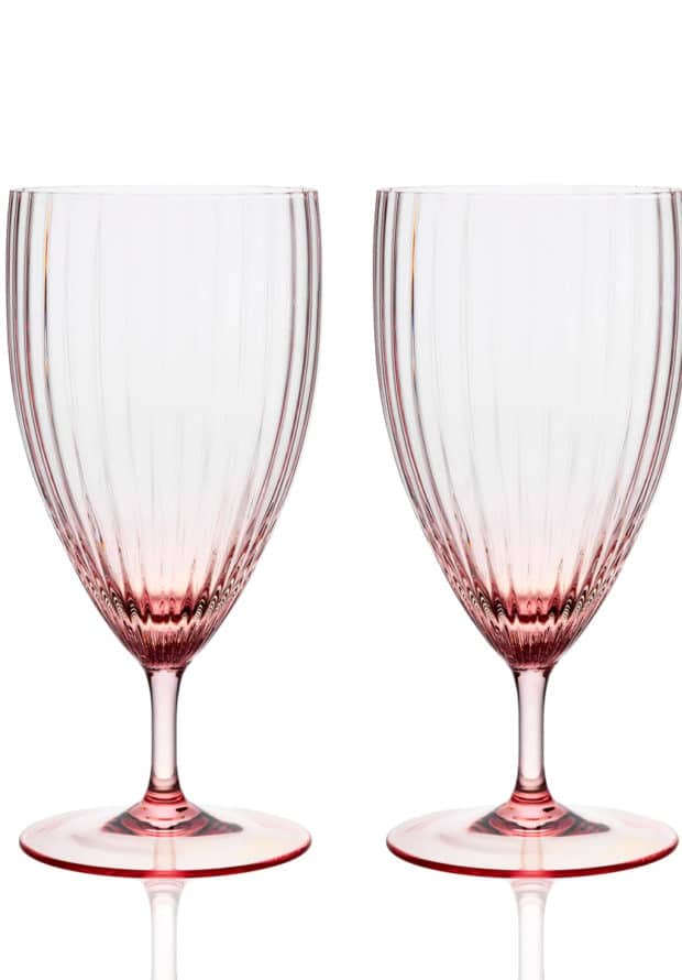 Rose Water Glass