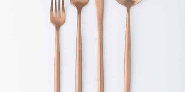 Rose Gold Flatware