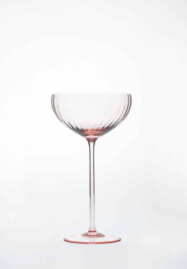 Rose Champagne Coupe