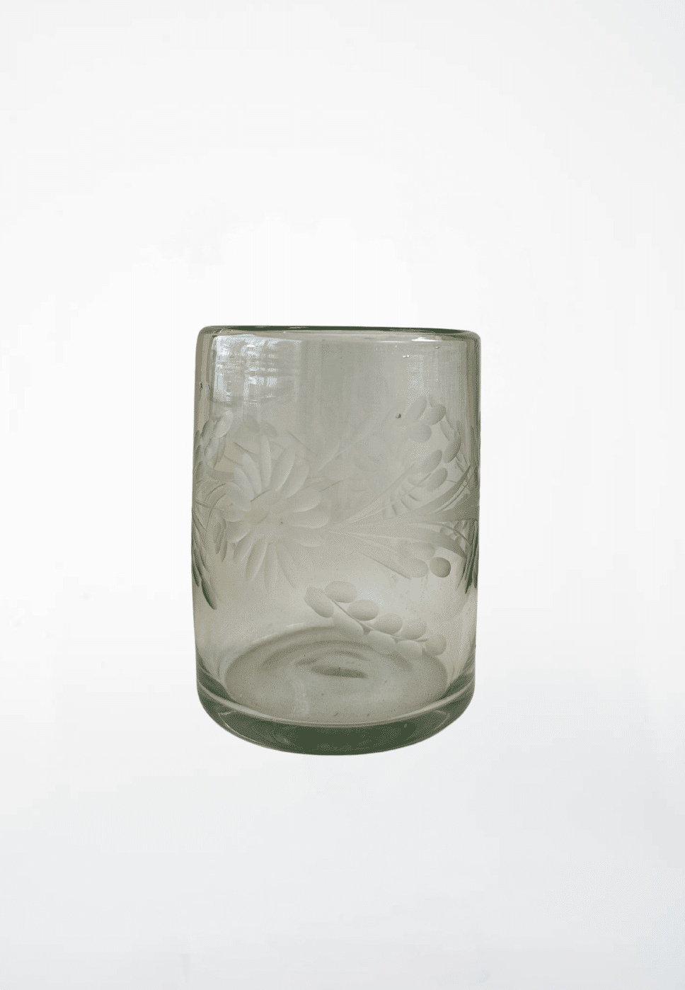Ellie Etched Lowball Rocks Glass